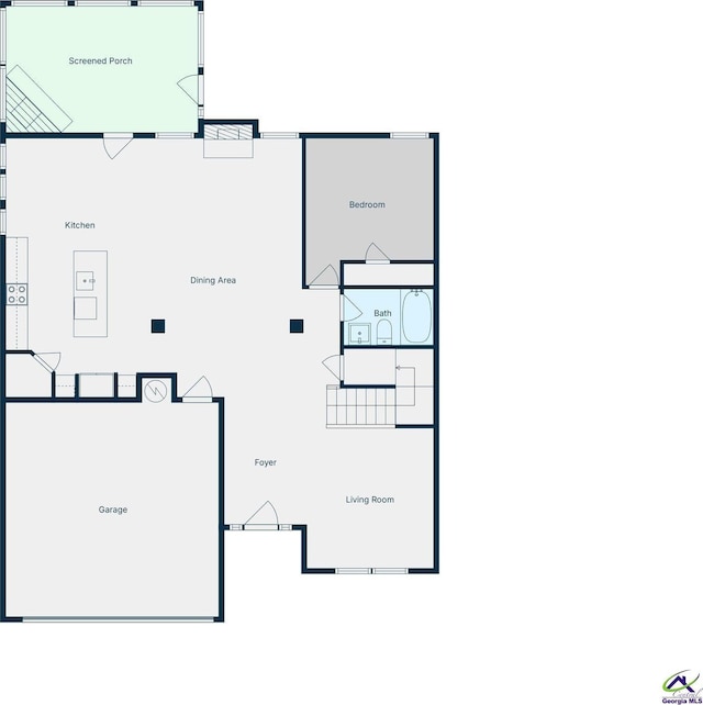 104 Taylor Leigh Ct, Kathleen, GA 31047 - view of floor plan / room layout