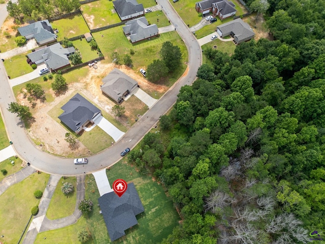 219 Christine Cir, Perry, GA 31069 - aerial view of property and surrounding area with nearby suburban area