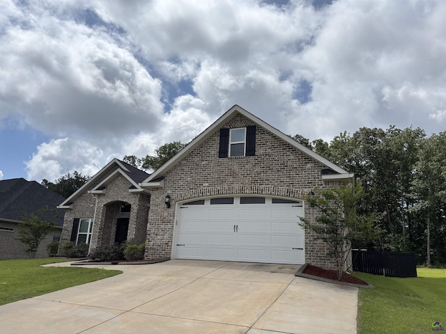 400 Rustic Live Oak Trl, Bonaire, GA 31005 - view of front facade featuring brick siding and driveway
