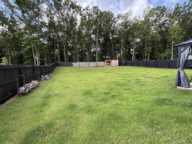400 Rustic Live Oak Trl, Bonaire, GA 31005 - view of fenced backyard