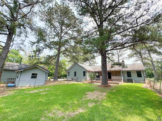 7285 Nowell Rd S, Macon, GA 31216 - view of fenced backyard