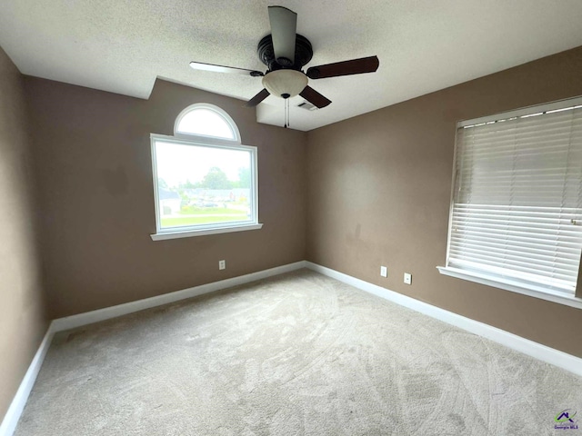 145 Rolling Woods Cir, Warner Robins, GA 31088 - spare room with carpet and ceiling fan