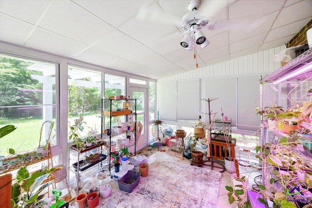 1414 Park Ave, Perry, GA 31069 - sunroom with lofted ceiling
