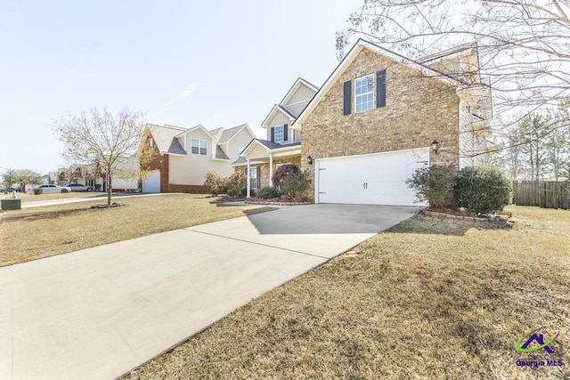 112 Verandah Ct, Bonaire, GA 31005 - traditional-style home featuring brick siding, driveway, and a garage