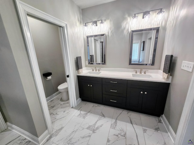 109 Raspberry Trl, Perry, GA 31069 - full bathroom with marble finish flooring and double vanity