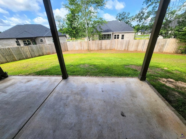 109 Raspberry Trl, Perry, GA 31069 - fenced backyard featuring a patio