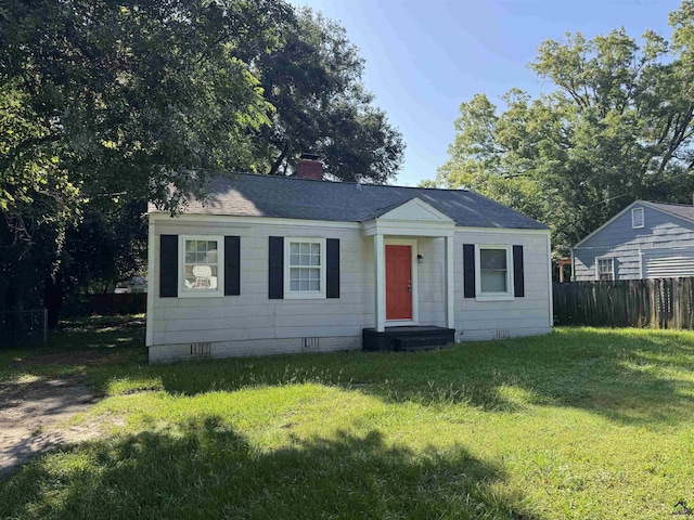 314 Arnold Blvd, Warner Robins, GA 31093 - bungalow-style home featuring a chimney, a shingled roof, and crawl space