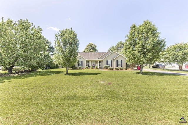 3560 S Lawrence Dr, Macon, GA 31216 - ranch-style home featuring a front lawn