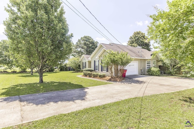 3560 S Lawrence Dr, Macon, GA 31216 - single story home featuring an attached garage and concrete driveway
