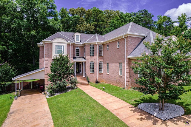 513 Litchfield, Macon, GA 31220 - colonial house with brick siding and concrete driveway