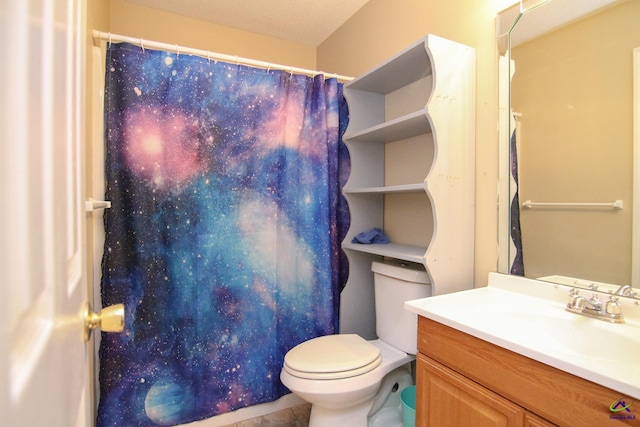 306 Bryson Way, Warner Robins, GA 31088 - bathroom with vanity and a shower with shower curtain