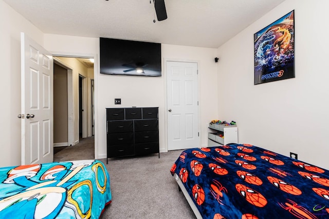 330 Hidden Creek Cir, Warner Robins, GA 31088 - bedroom featuring carpet flooring and a ceiling fan