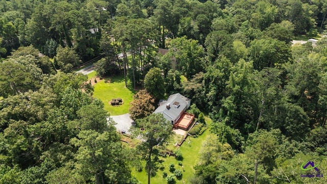 458 Pierce Ave, Macon, GA 31204 - aerial view of property's location featuring a heavily wooded area