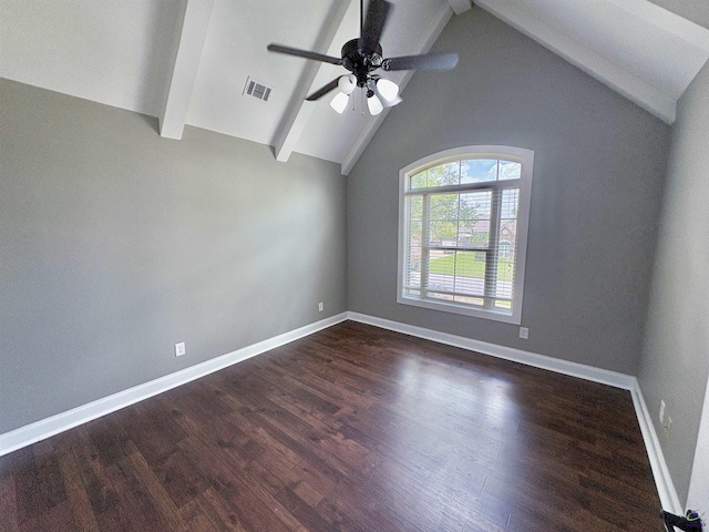 300 Stacy Ln, Warner Robins, GA 31088 - spare room with a ceiling fan and wood finished floors