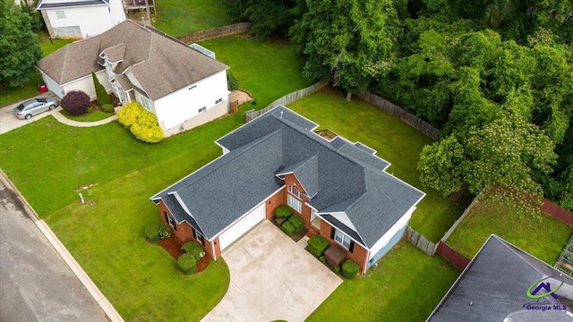 129 Sugarloaf Dr, Macon, GA 31204 - view from above of property