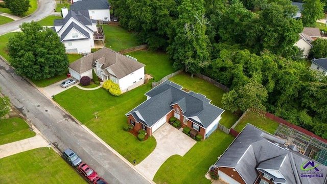 129 Sugarloaf Dr, Macon, GA 31204 - aerial perspective of suburban area