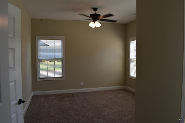 116 Sasanqua Dr, Warner Robins, GA 31088 - carpeted spare room featuring plenty of natural light and a ceiling fan