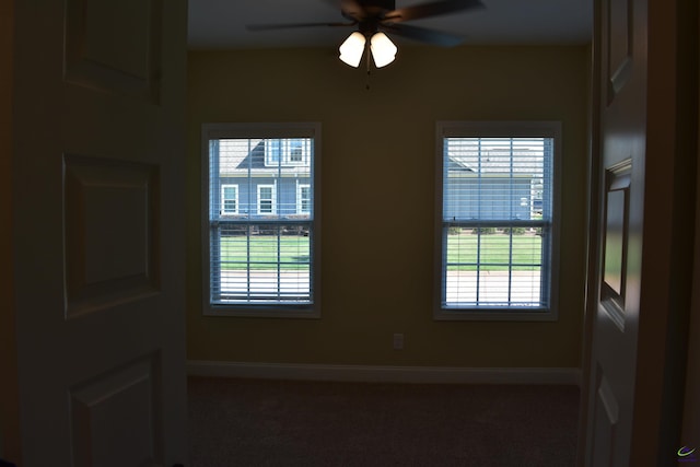 116 Sasanqua Dr, Warner Robins, GA 31088 - spare room featuring carpet and a ceiling fan