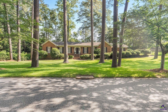4871 Oxford Rd, Macon, GA 31210 - single story home with brick siding and a front yard