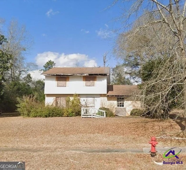 180 San Michael Dr, Fort Valley, GA 31030 - rear view of house