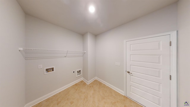 452 Southern Oaks Dr, Macon, GA 31216 - washroom featuring electric dryer hookup and hookup for a washing machine