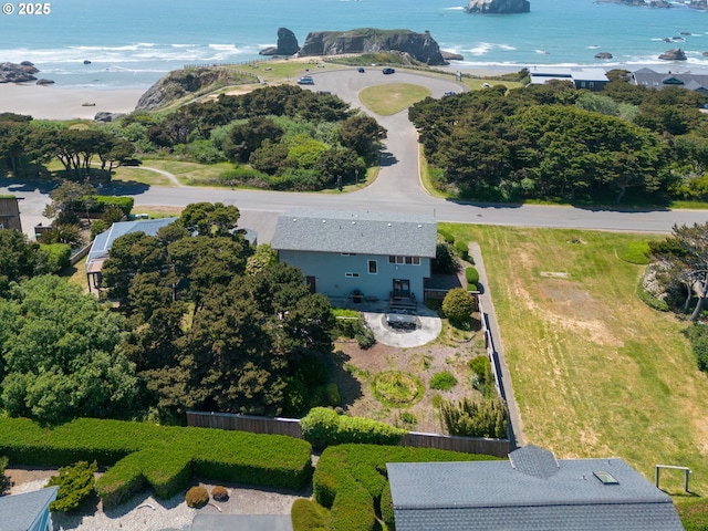 2131 Beach Loop Dr, Bandon, OR 97411 - aerial view featuring a water view