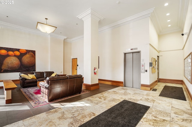 view of building lobby
