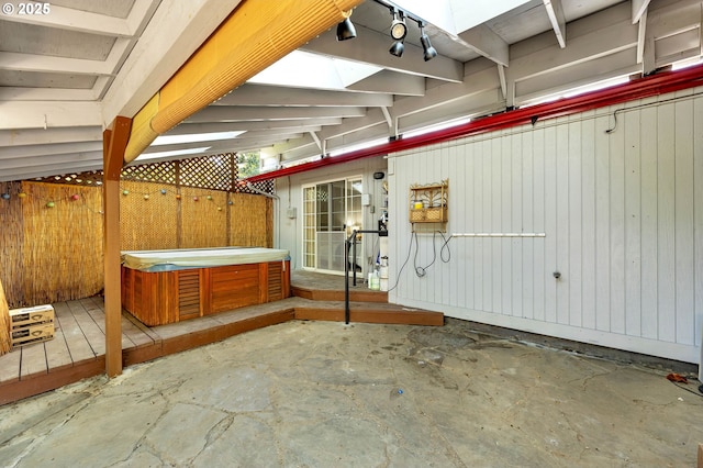 602 SE 130th Ct, Vancouver, WA 98683 - view of patio / terrace featuring a hot tub