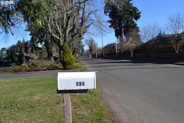 view of street