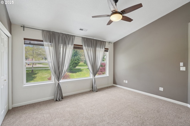 1705 SE 111th Ct, Vancouver, WA 98664 - carpeted empty room featuring baseboards, a ceiling fan, and visible vents
