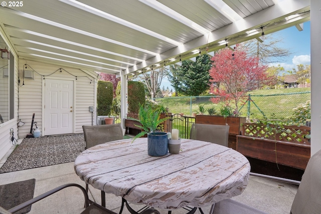 1705 SE 111th Ct, Vancouver, WA 98664 - view of patio with outdoor dining space and fence
