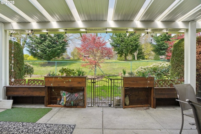 1705 SE 111th Ct, Vancouver, WA 98664 - view of patio / terrace featuring fence and a gate