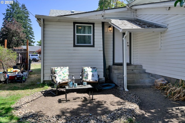 view of rear view of house