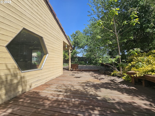 710 E Quince Ave, Hermiston, OR 97838 - view of wooden terrace