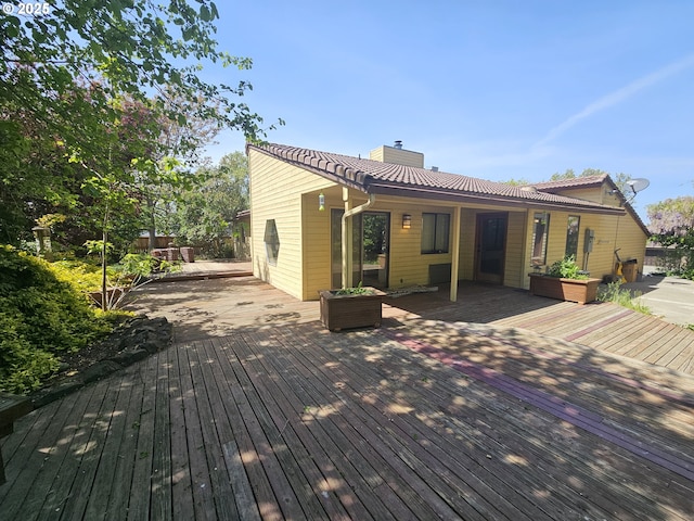 view of deck