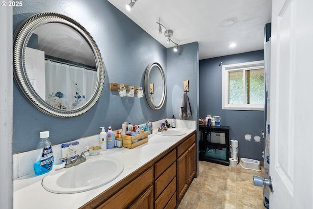 3712 NE 60th Ave, Vancouver, WA 98661 - bathroom with double vanity and baseboards