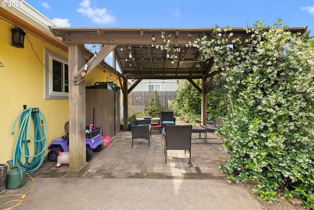 3712 NE 60th Ave, Vancouver, WA 98661 - view of patio / terrace with a gazebo