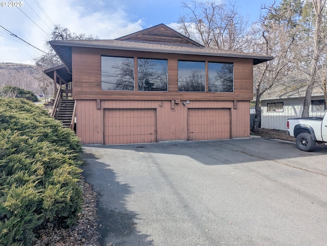 exterior space with driveway