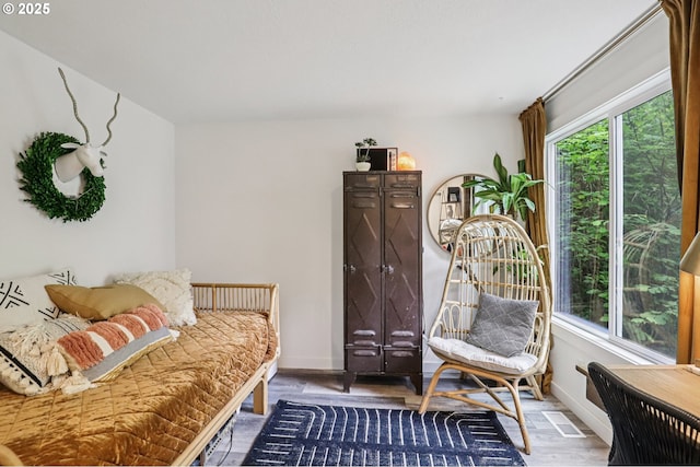 243 Cervantes, Lake Oswego, OR 97035 - living area featuring wood finished floors and baseboards