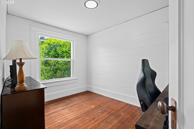 322 W C St, Rainier, OR 97048 - unfurnished office with baseboards and wood finished floors