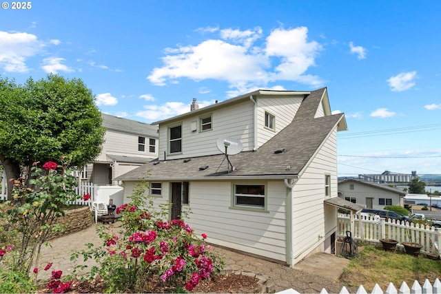 322 W C St, Rainier, OR 97048 - back of property with roof with shingles