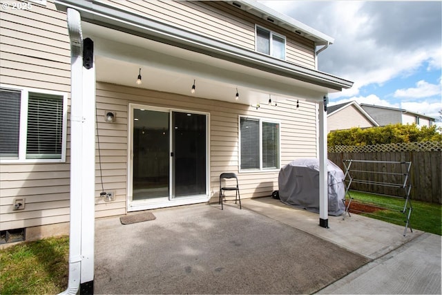 11716 NE 42nd Ct, Vancouver, WA 98686 - view of patio featuring fence and grilling area