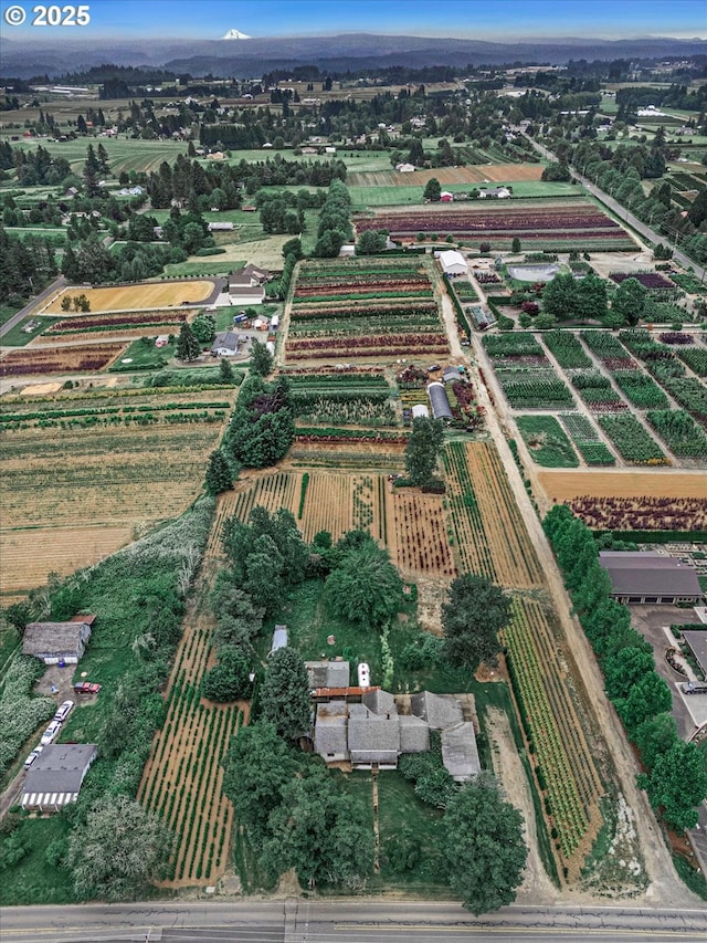 7008 SE 302nd Ave, Gresham, OR 97080 - aerial overview of property's location with rural landscape