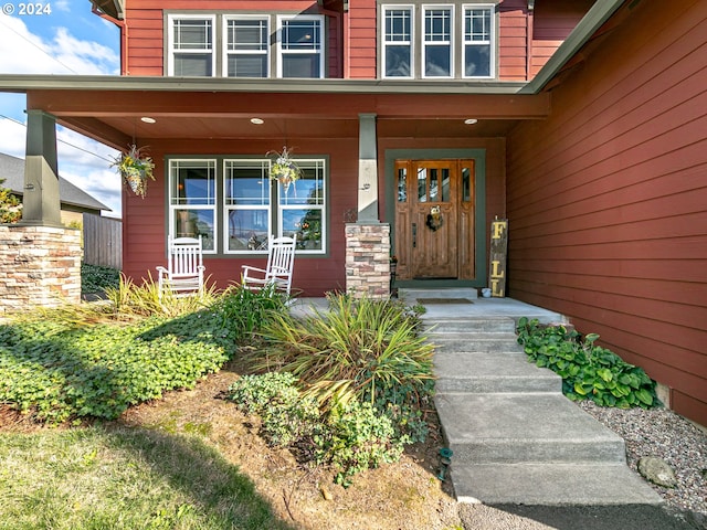 view of property entrance