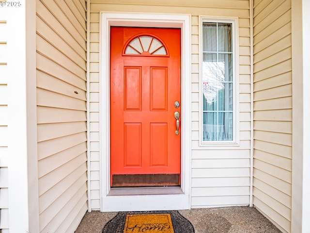 view of property entrance