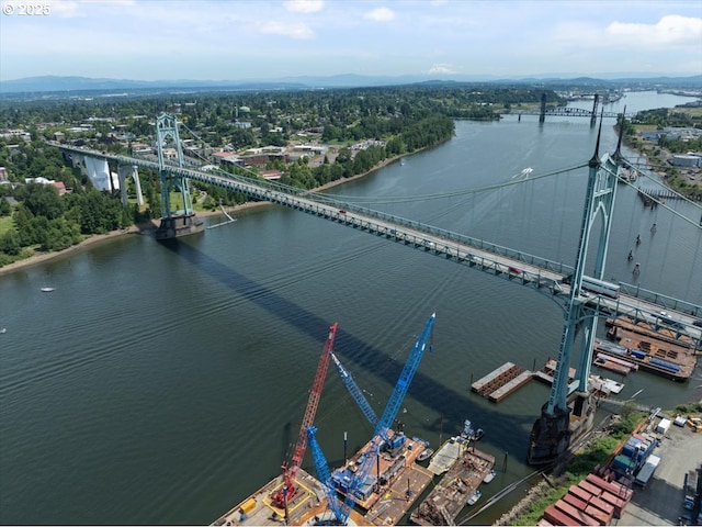 9183 NW Germantown Rd, Portland, OR 97231 - bird's eye view of a notable bridge and a nearby body of water