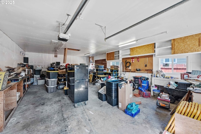 1366 Lakeshore Dr, Coos Bay, OR 97420 - garage with a garage door opener