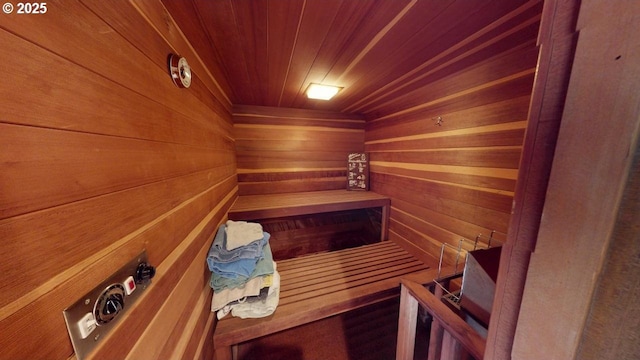 29844 Hound Dog Rd, Gold Beach, OR 97444 - relaxing sauna featuring wood walls and wooden ceiling