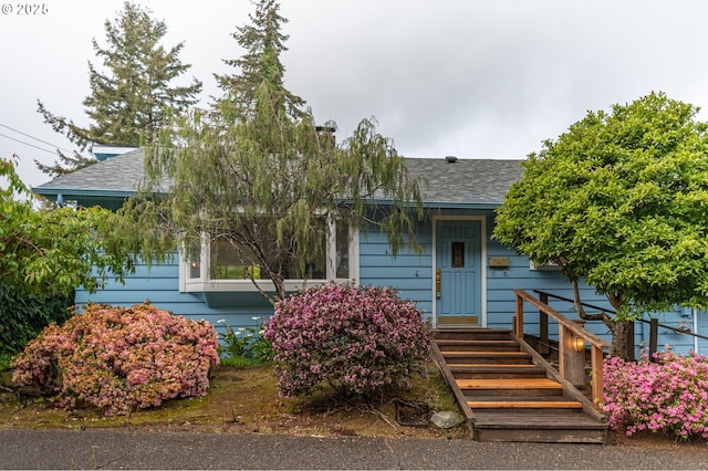 725 N 9th St, Coos Bay, OR 97420 - view of front of house featuring roof with shingles