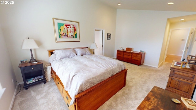 94342 Gauntlett St, Gold Beach, OR 97444 - bedroom featuring light carpet and recessed lighting